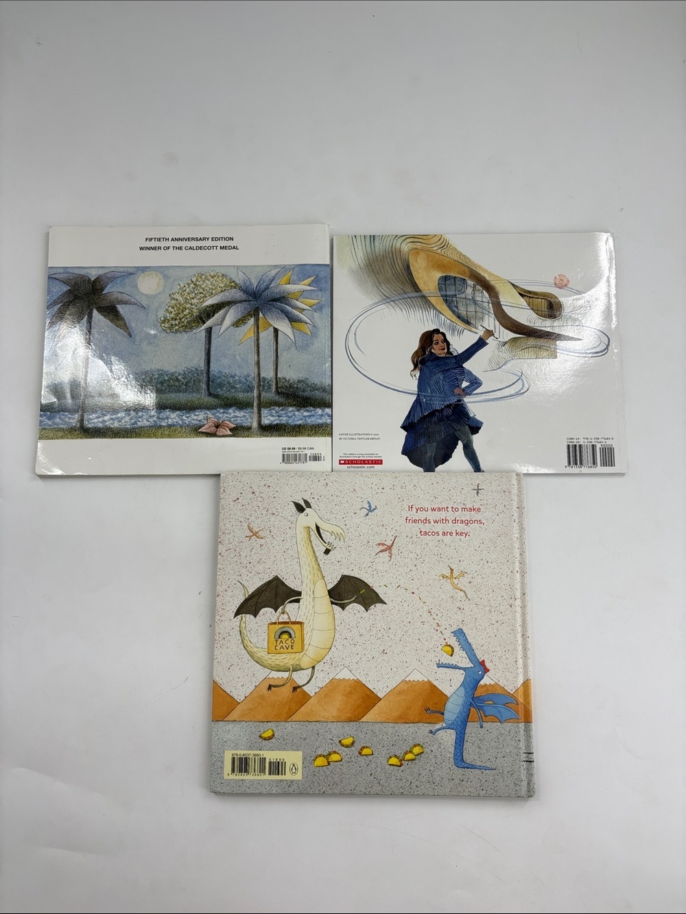 Dragons Love Tacos - Children's Book (Cream/Red) - Picture 2 of 2